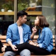 淡色QQ情侣唯美头像 已得意中人从此不二心