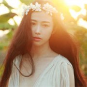 花与美人清新头像 女生心情似花开花落