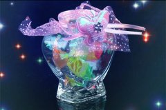 神秘梦幻变幻莫测的夜光许愿瓶
