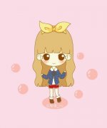 小女生可爱卡通动漫图片 不是我戒不了酒而是我戒不了朋友