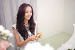 佟丽娅图片大片拍摄花絮 美得冒仙气