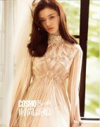 林允杂志封面大片 如画中人完美诠释清新少女风
