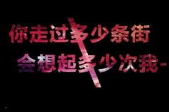 非主流发光个性伤感文字图片 习惯了珎玓爱