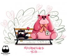可爱治愈系猫头鹰佐拉卖萌图 深呼吸练习忘记你
