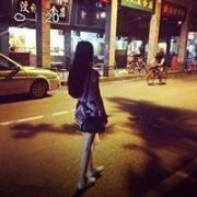 女生孤独背影头像 路很长别太狂