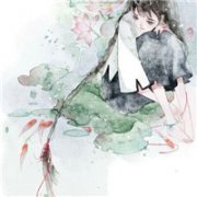 手绘古风动漫女生头像大全 风中的叶子翩翩起舞