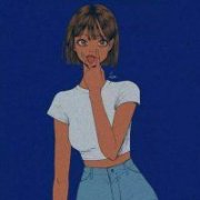 巨蟹座女孩唯美头像 短发不及肩唯美头像