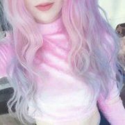 欧美头像粉色 森女欧美头像
