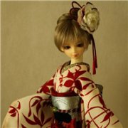 人如飘絮花亦伤 唯美和风娃娃女生头像