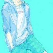 手绘动漫男生头像全身 漫画男生伤心头像