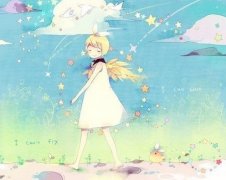 二次元漫画可爱的空间插画图片 真正走掉那次关门声最小