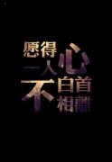 意境伤感治愈系荧光文字图片 爱情就是不能熬过所以艰难