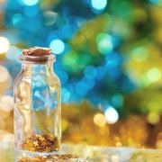 唯美精致好看的小心愿漂流瓶图片 我想我还没有成熟到可以原谅背