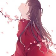 卡通动漫美女可爱唯美图片 你要长大不要总是依赖