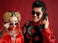 唯美新娘个性中式婚纱图集 我也许太年少需要你