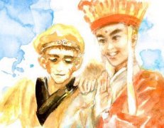 手绘逼真唐僧师徒动漫图片 你说你很爱她却没有给她一个家