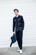 张若昀写真再现帅气制服诱惑