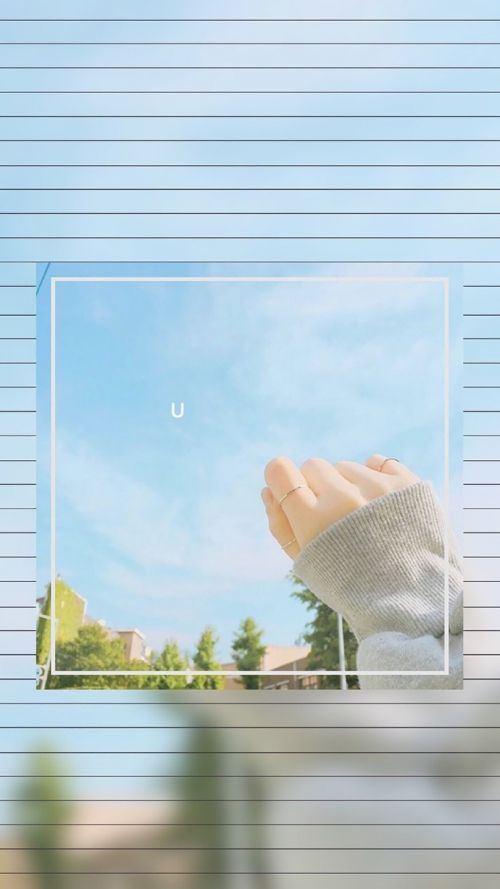 画中画女生透明qq皮肤大全 幸福始终充满期待
