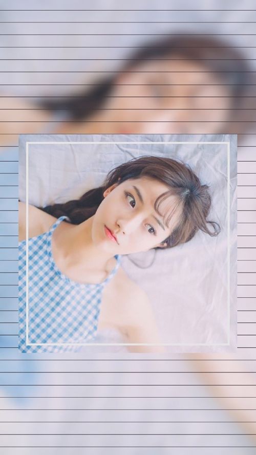 画中画女生透明qq皮肤大全 幸福始终充满期待