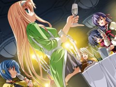 日本动漫美少女桌面壁纸校园系列