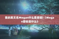 ҵӢMeganʲô˼?
