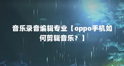 ¼༭רҵoppoֻμ֣